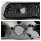 Xtune Chevy Silverado 99-02 Amber Reflector Bumper Lights Smoke CBL-JH-CS99-AM-SM