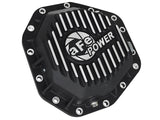 aFe Power Pro Series Rear Differential Cover Black w/Machined Fins 17-19 Ford Diesel Trucks V8-6.7L