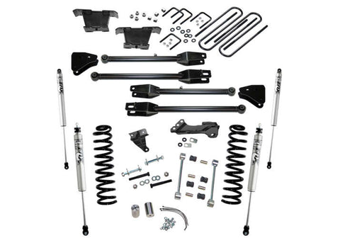 20002002 DODGE RAM 2500/3500 4WD DIESEL/V10 5IN LIFT KIT W/FOX 2.0 SERIES SHOCKS