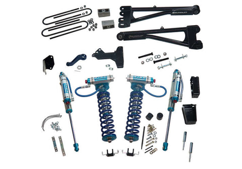 0507 FORD F250/F350 SUPER DUTY 4WD DIESEL 6IN LIFT KIT W/REP RADIUS ARMS KING COILOVERS/REAR SHOCK