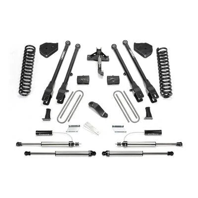 4IN 4LINK SYS W/COILS & 2.25 DL RESI FRT AND DL RR SHKS 1720 FORD F250/350 4WD GAS